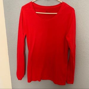 Red Long Sleeve Shirt